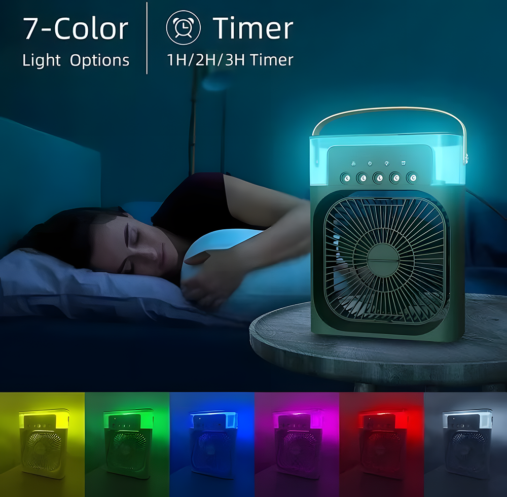 portable mini air cooler fan with mist – usb powered personal cooling portable mini air cooler fan with mist – usb powered personal cooling