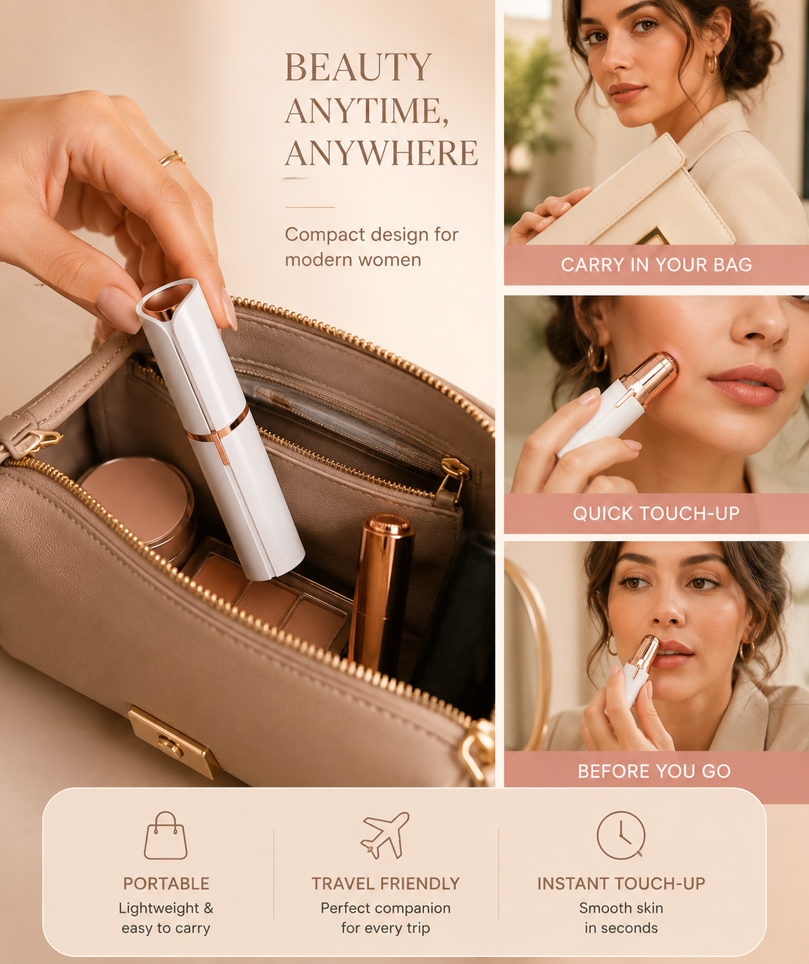 flawless facial hair remover for women | painless hair removal trimmer flawless facial hair remover for women | painless hair removal trimmer