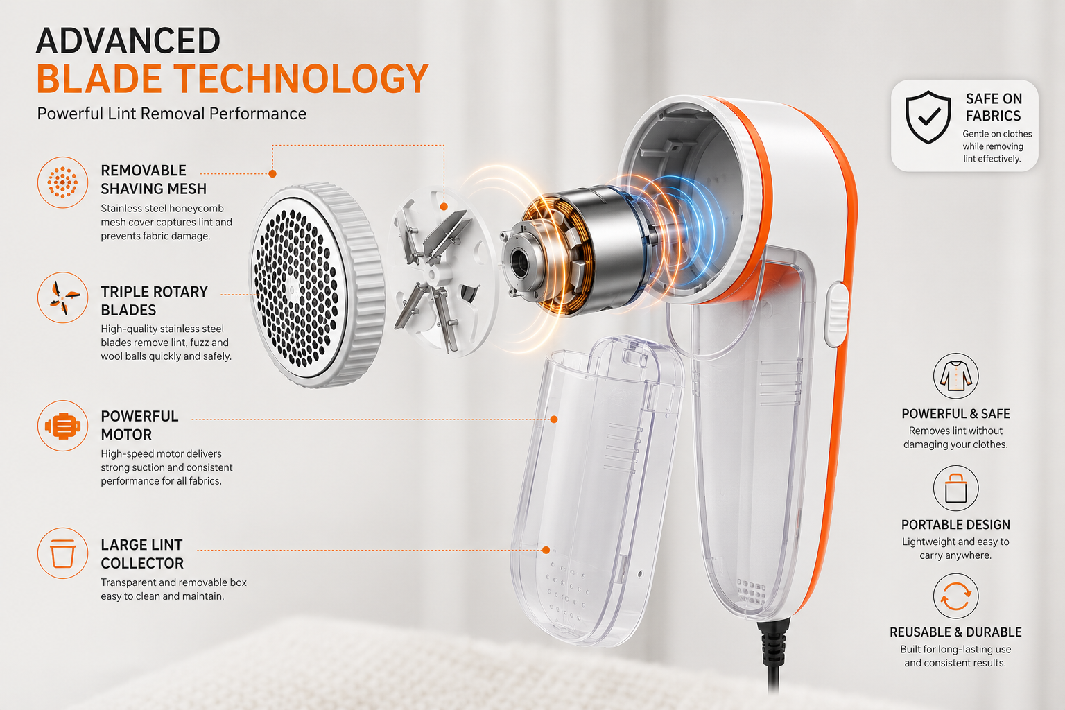 nova lint remover for clothes | electric fabric shaver | wool & sweater fuzz remover machine | portable lint cleaner for clothes, sofa, blanket & woolens nova lint remover for clothes | electric fabric shaver | wool & sweater fuzz remover machine | portable lint cleaner for clothes, sofa, blanket & woolens