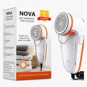 Home nova lint remover for clothes | electric fabric shaver | wool & sweater fuzz remover machine | portable lint cleaner for clothes, sofa, blanket & woolens