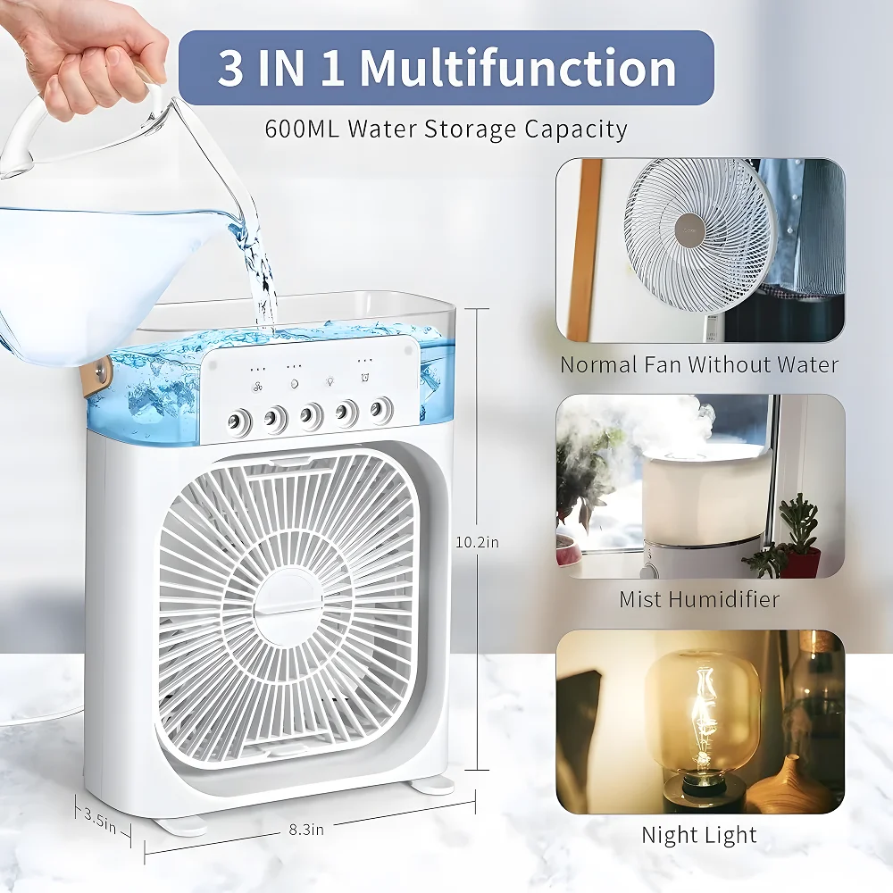 portable mini cooler fan with mist portable mini cooler fan with mist