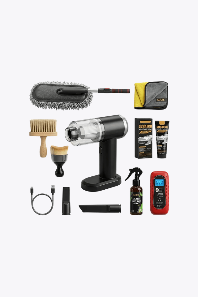 wireless car vacuum cleaner 120w + complete car cleaning kit wireless car vacuum cleaner 120w + complete car cleaning kit