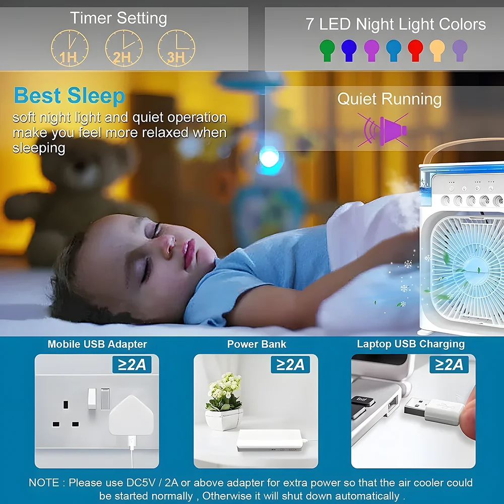 portable mini cooler fan with mist portable mini cooler fan with mist