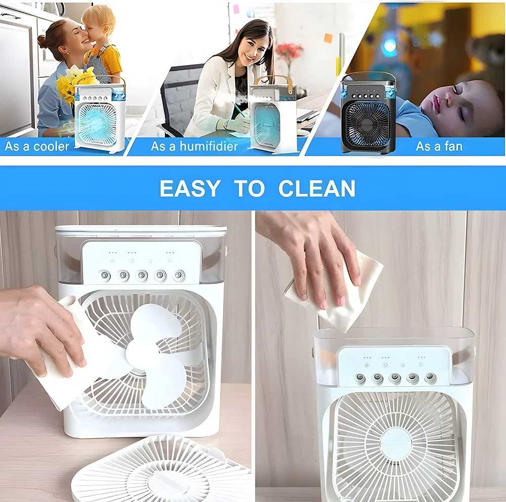 portable mini cooler fan with mist portable mini cooler fan with mist